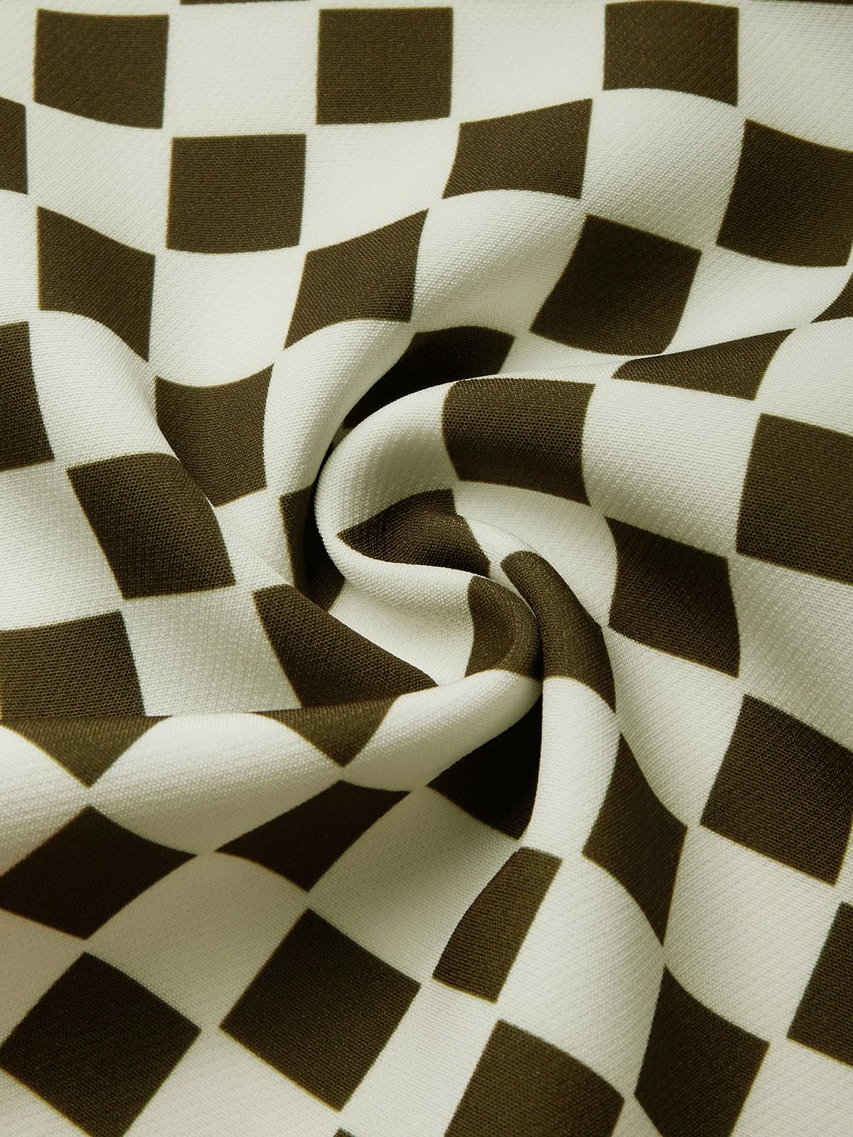 Urban Kariert Print Hose mit Weitem Bein