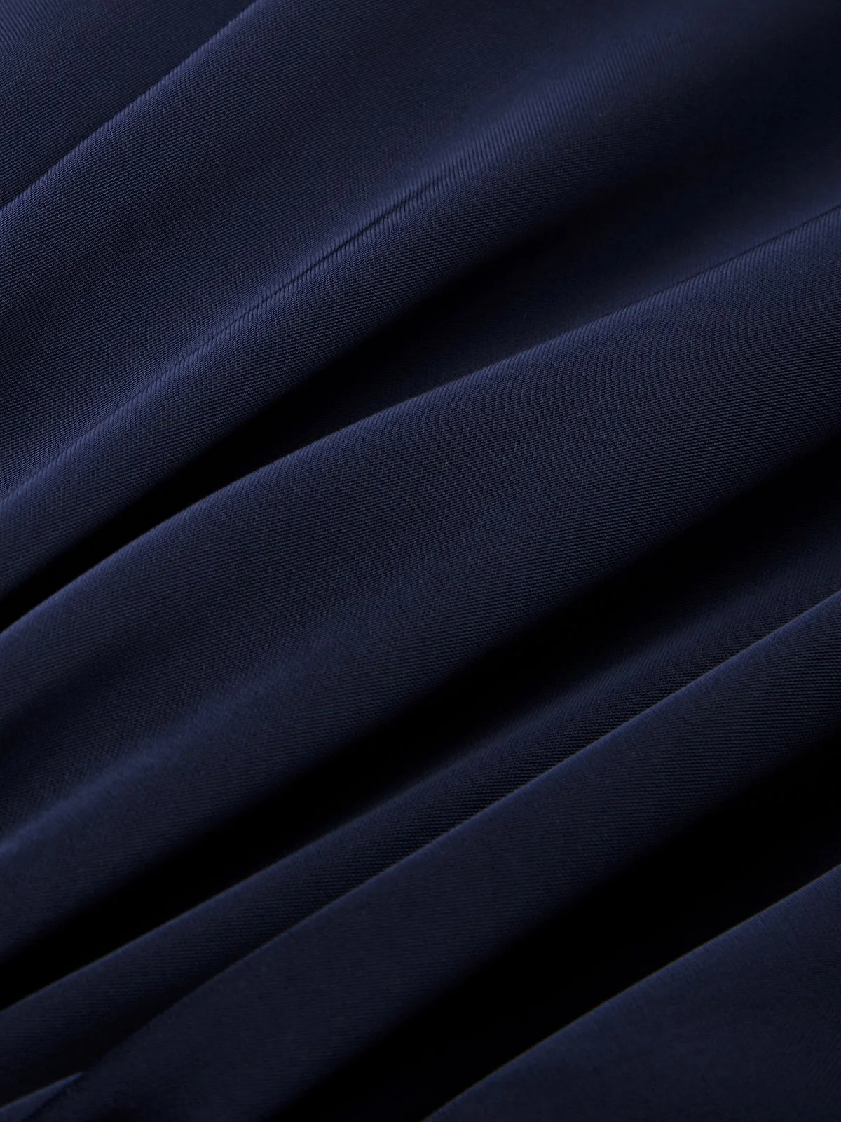 Satin Elegant Unifarben Nachgemachte Perlen Mock Neck Ballon-Ärmel Bluse