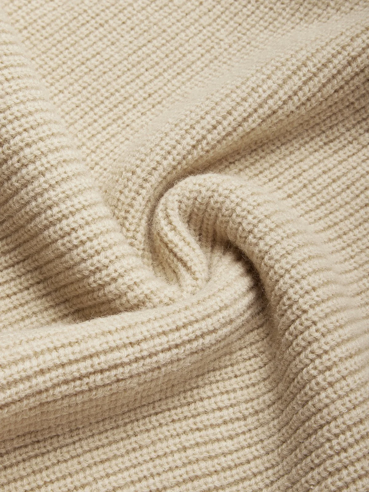 Urban Unifarben Geknöpft Schalkragen Midikleid