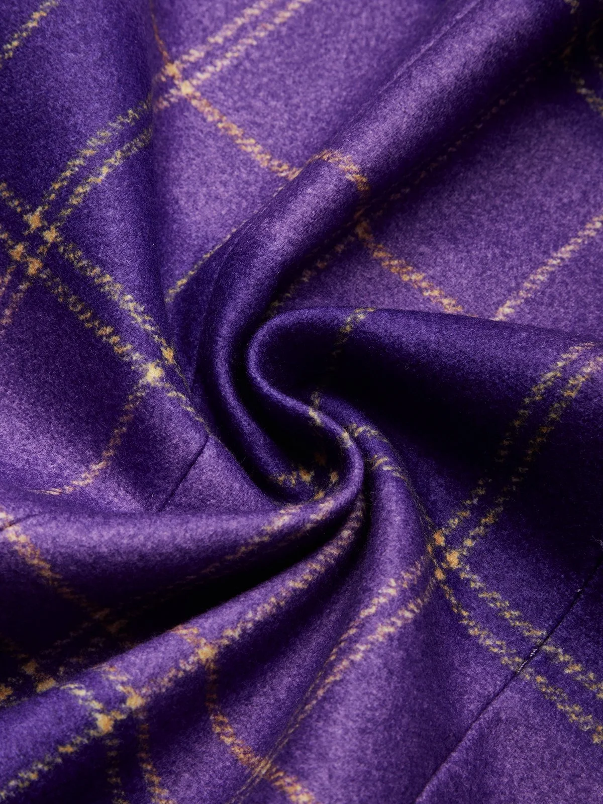 Urban Geknöpft Kariert Reverskragen Blazer