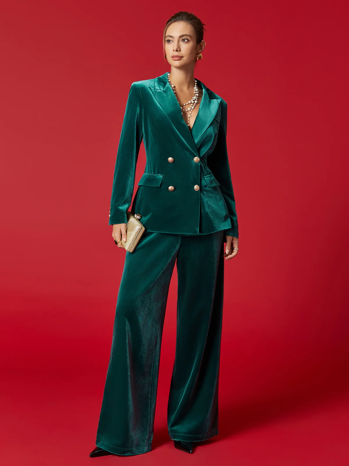 Urban Unifarben Gerade Hosen