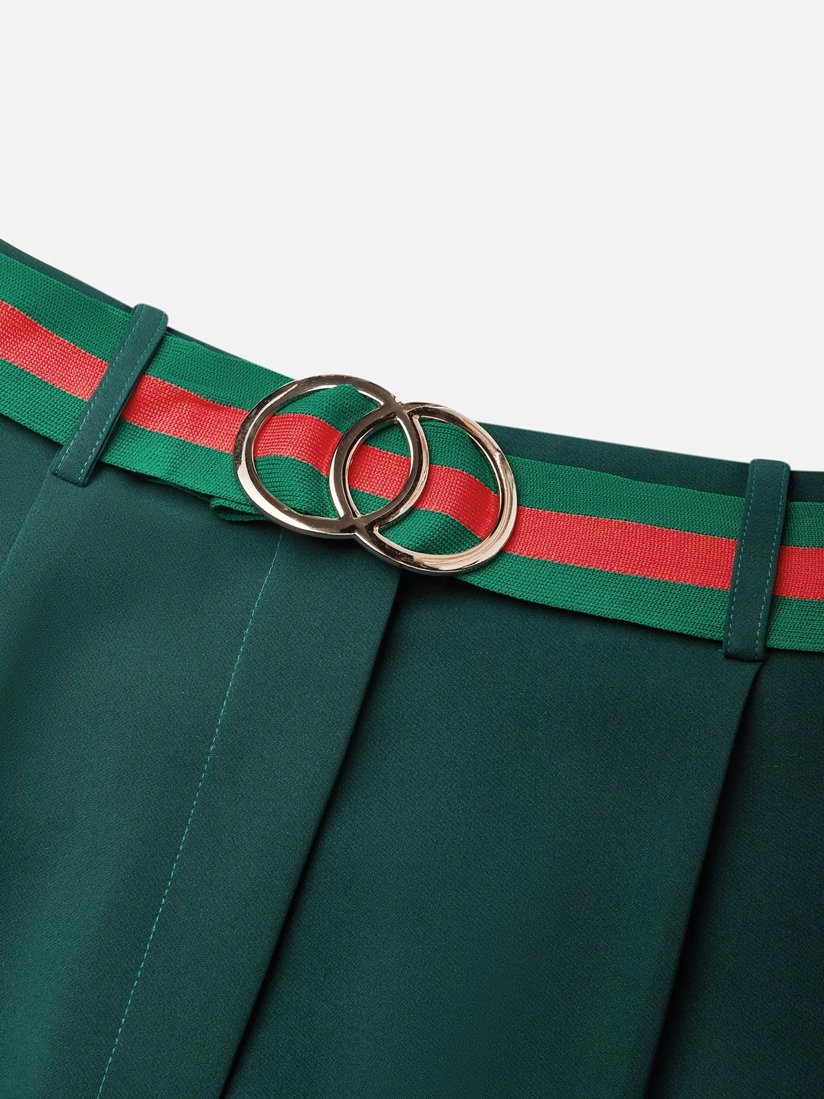 Urban Farbblock Gerade Hosen