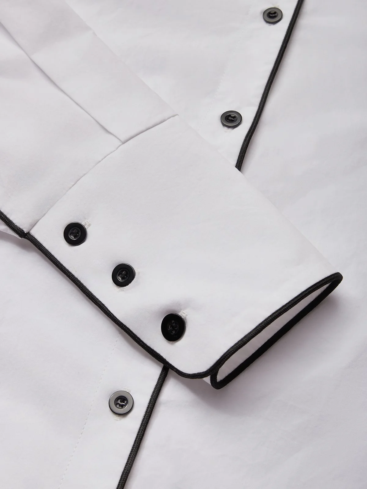 Urban Farbblock Stehkragen Bluse