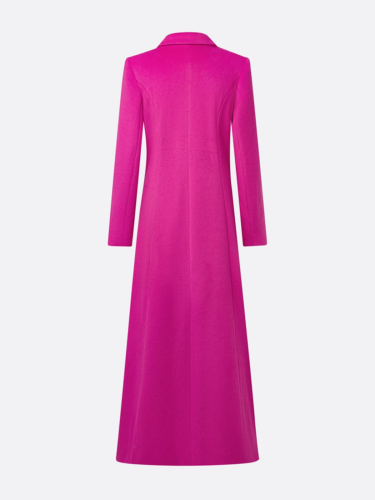 Urban Unifarben Reverskragen Mantel