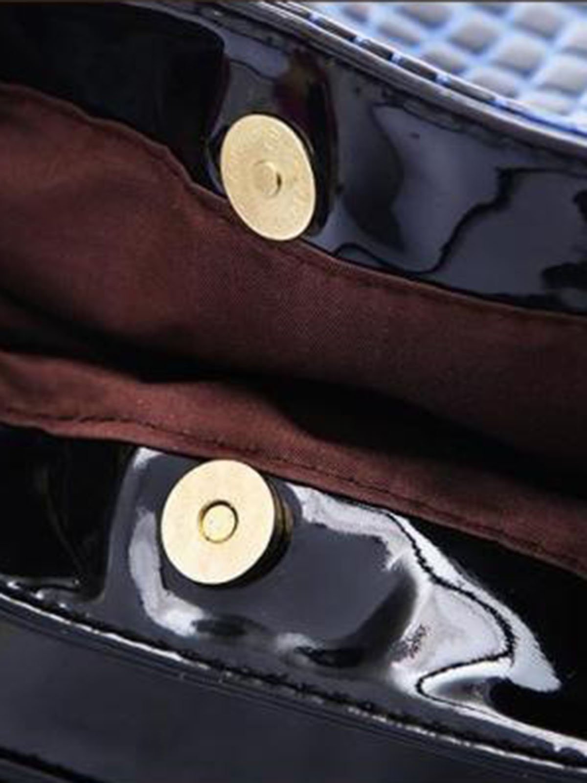 Glänzend Krokodil Kunstleder Urban Pendler Handtasche