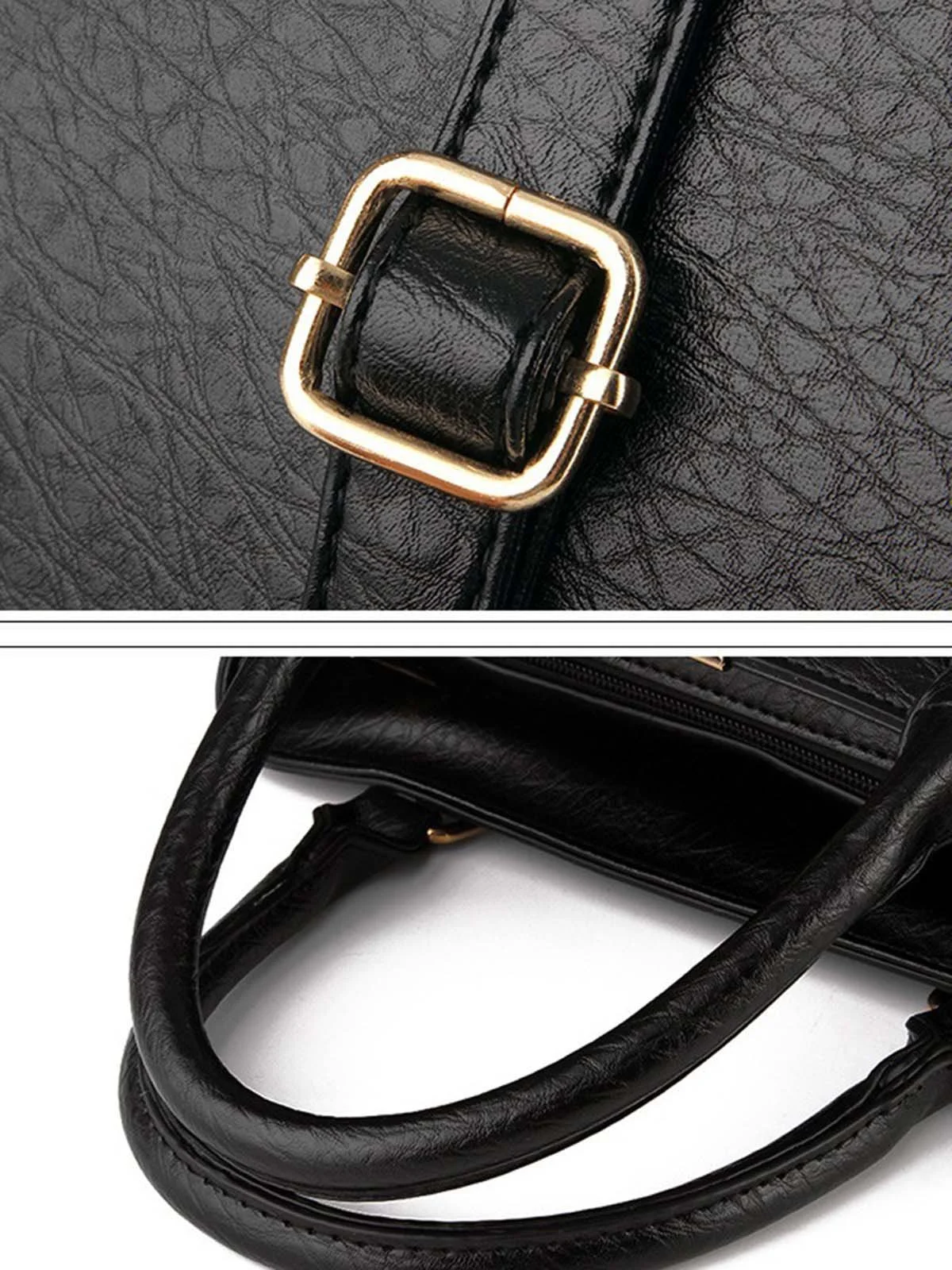 minimalistisch Geprägt Handtasche Pendeln GROSSE KAPAZITÄT Umhängetasche