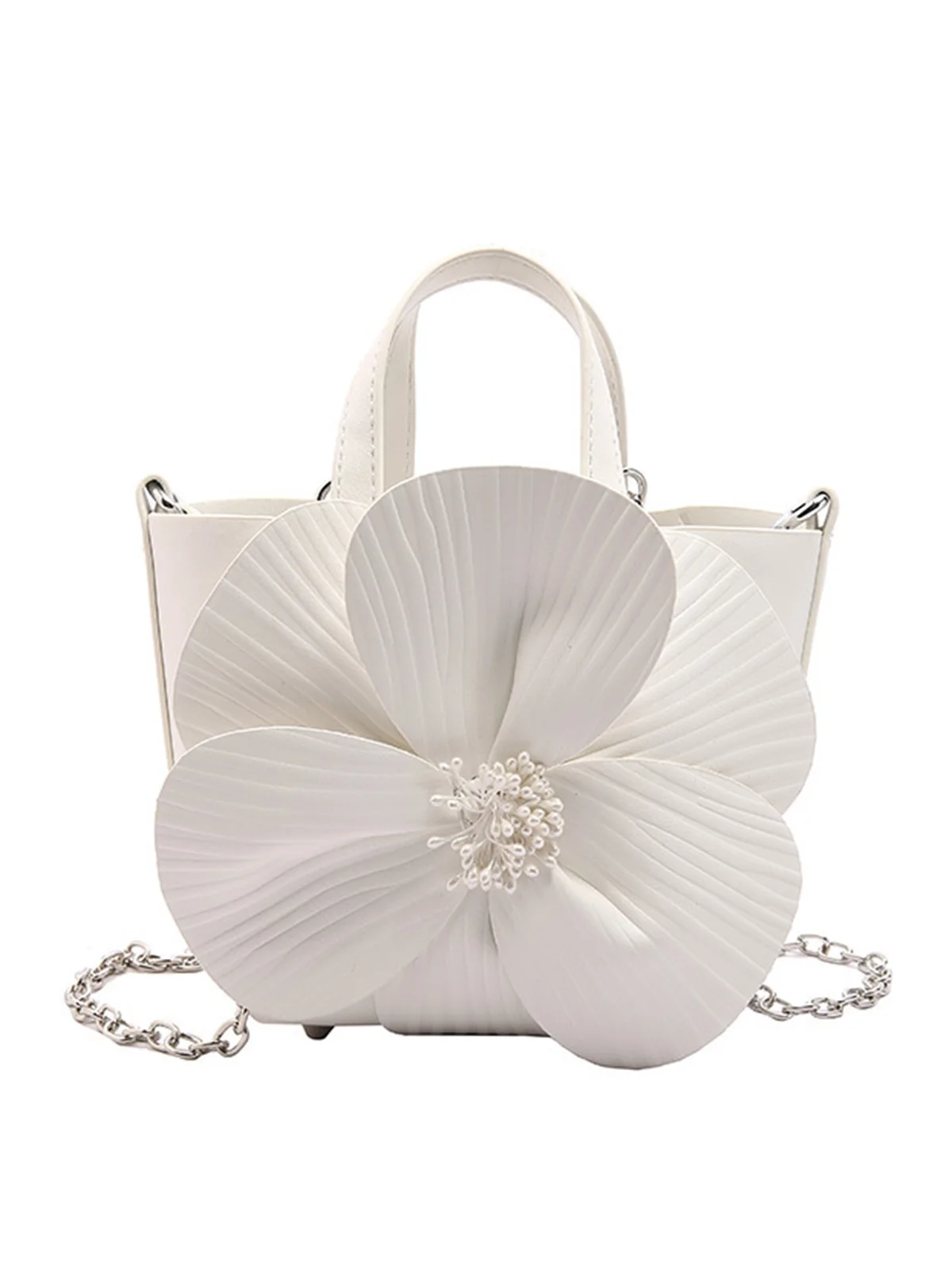 Elegant Blume Party Abschlussball Eimer Handtasche