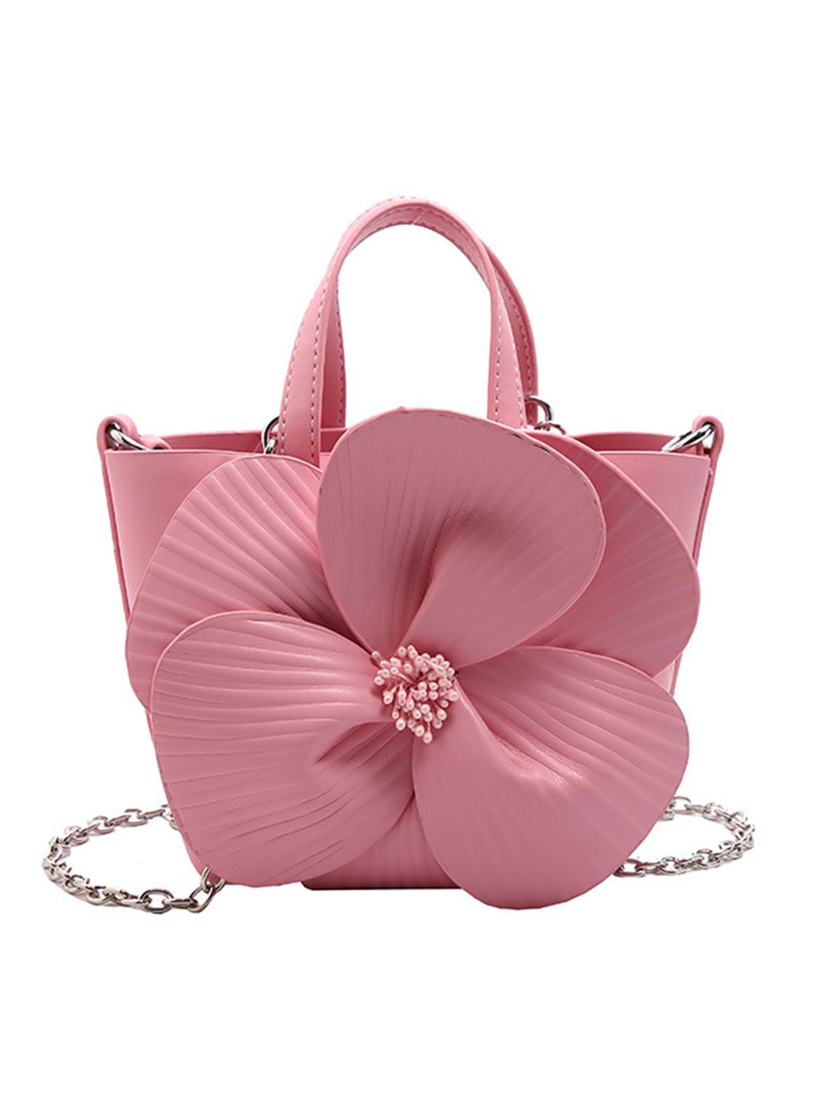 Elegant Blume Party Abschlussball Eimer Handtasche