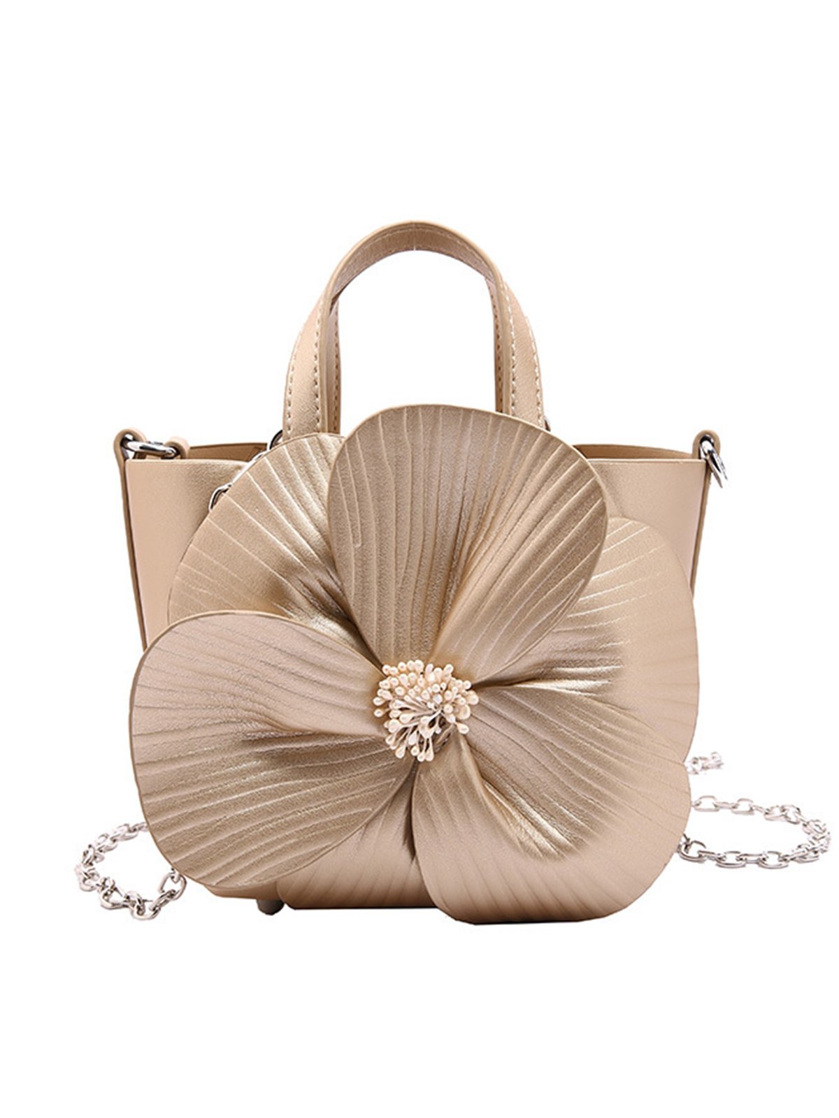 Elegant Blume Party Abschlussball Eimer Handtasche