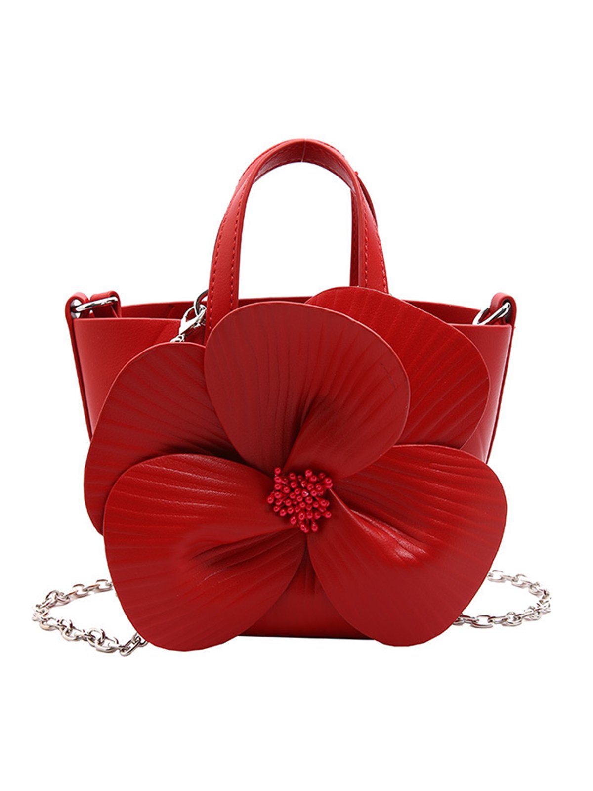 Elegant Blume Party Abschlussball Eimer Handtasche