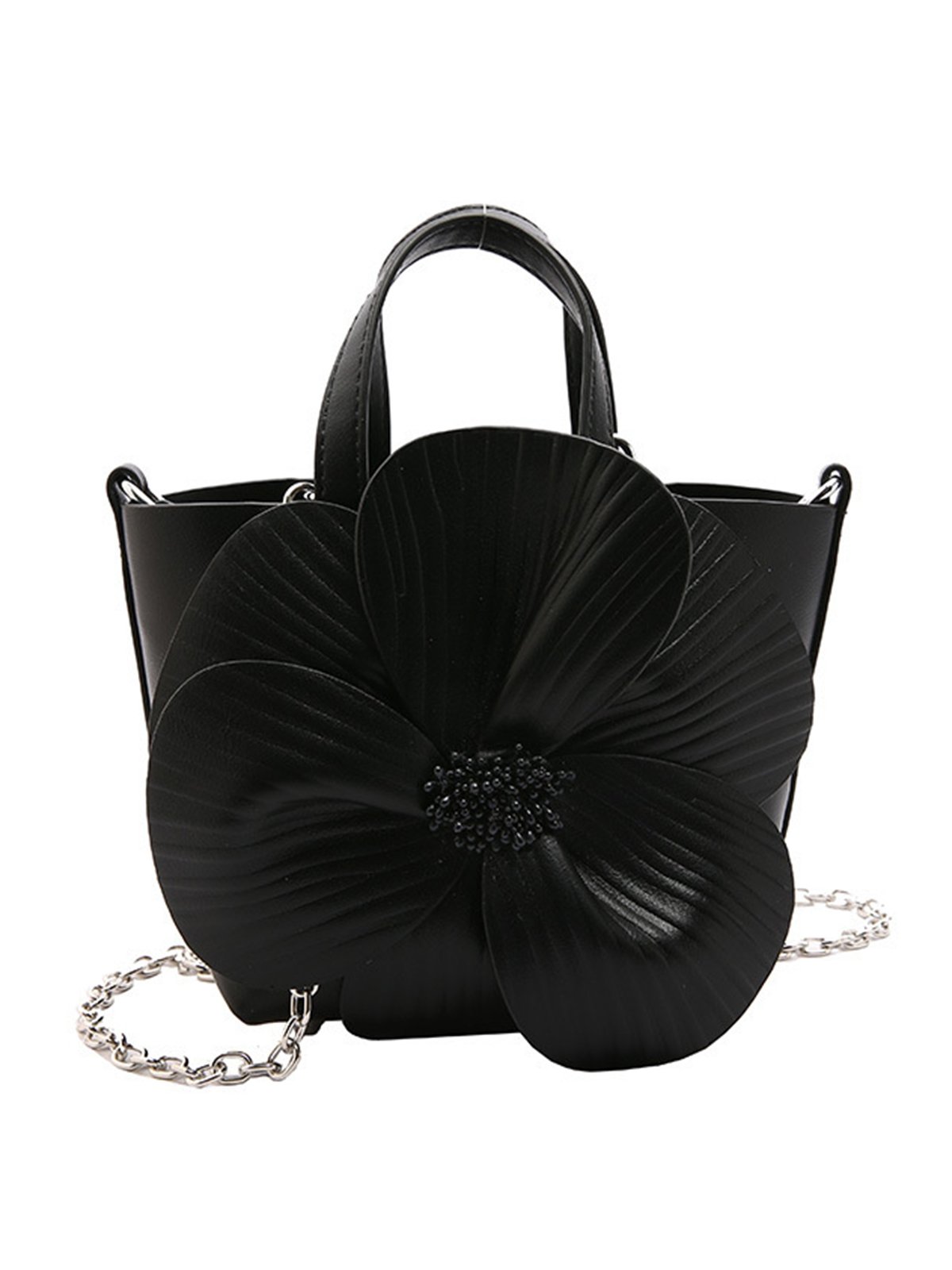 Elegant Blume Party Abschlussball Eimer Handtasche