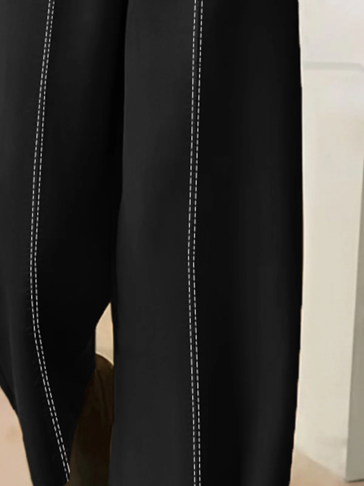 Urban Weit Farbblock Hose