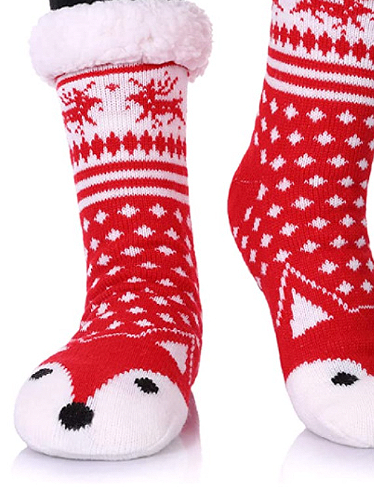 Weihnachten Rot Socken