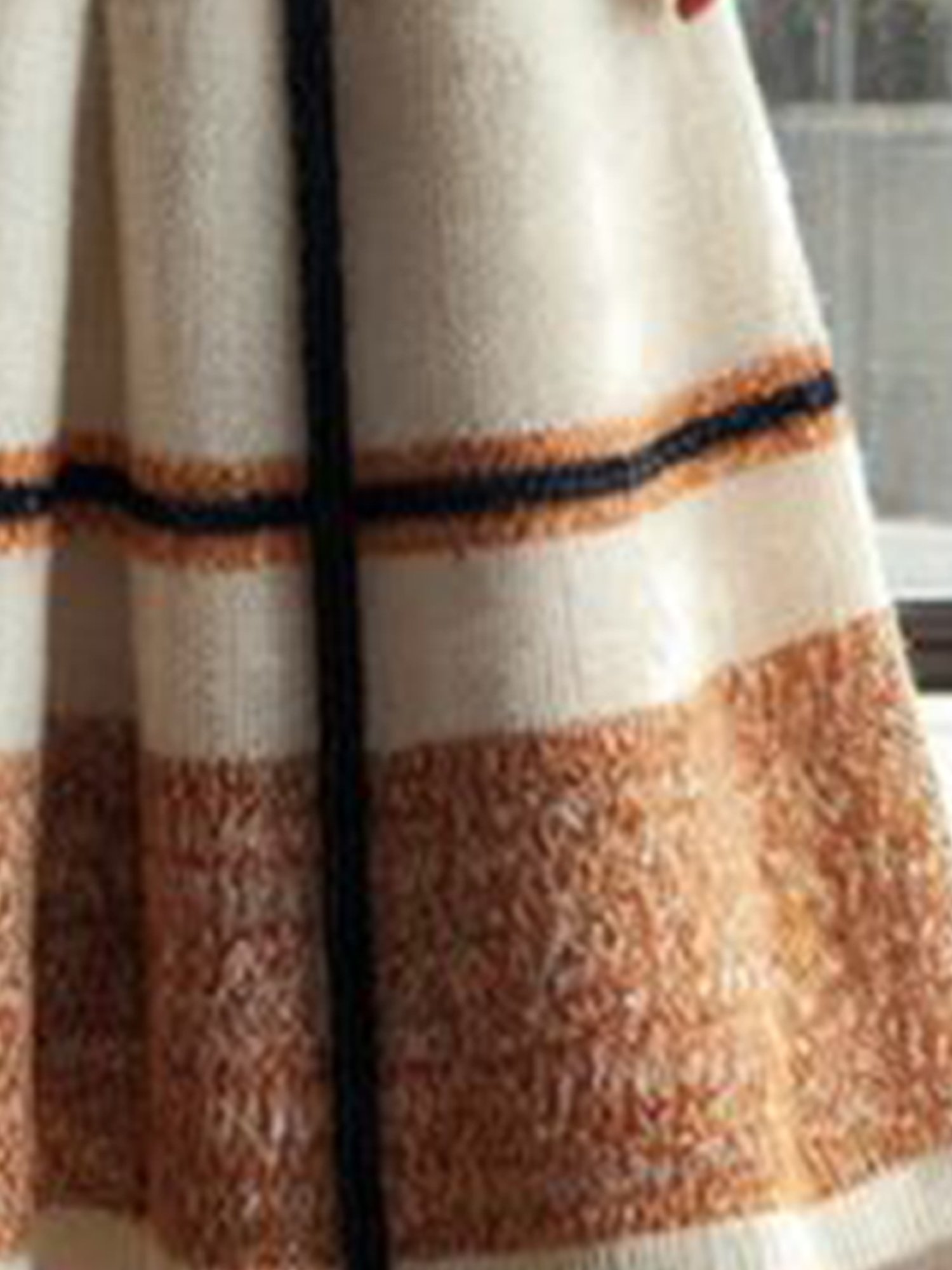 Lässig Kariert Pullover Midi Rock