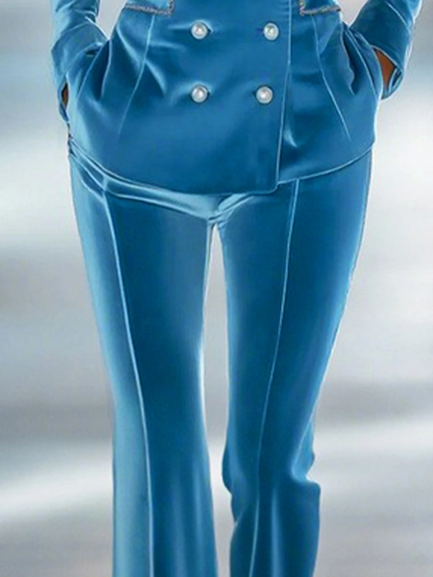 Urban Unifarben Schlaghose