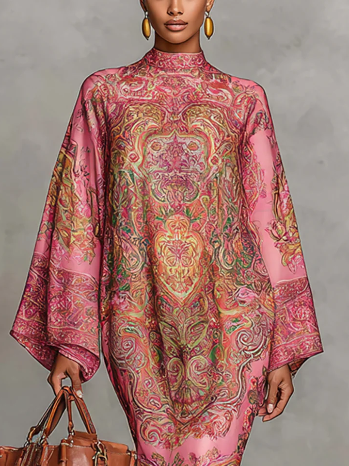 Urban Paisley Print  Midikleid