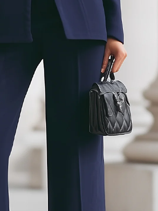 Urban Geknöpft Unifarben Stehkragen Jacke