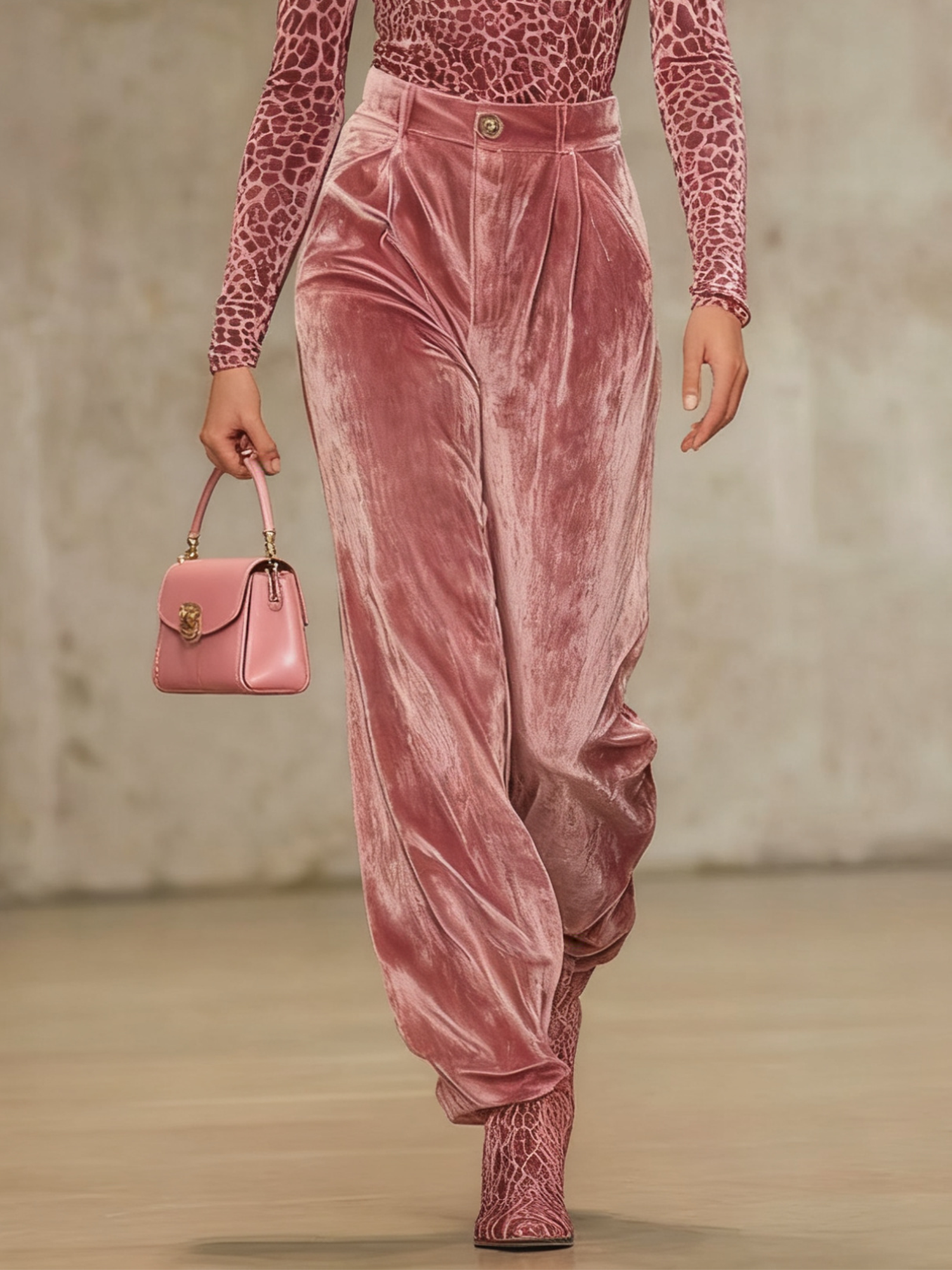 Urban Unifarben Gerade Hosen