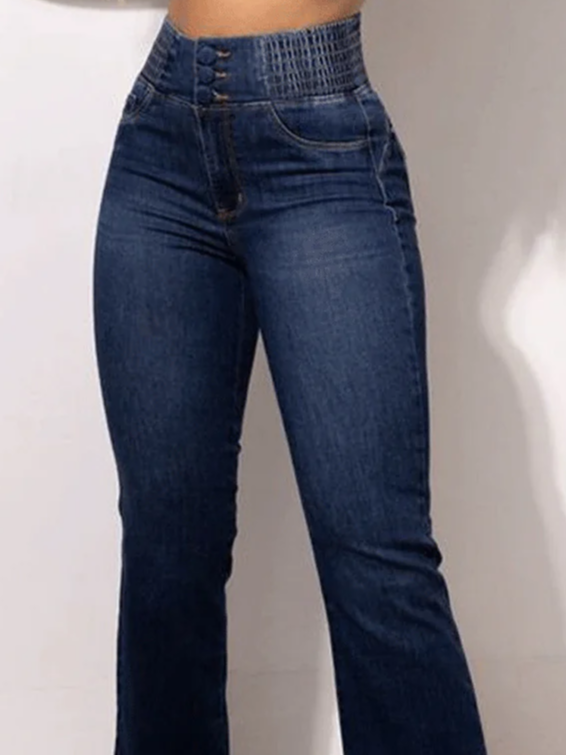 Urban Denim Unifarben Jeans