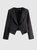 Retro Elegant Einfach Revers Unifarben Mantel