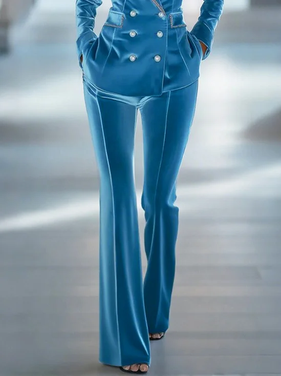 Urban Unifarben Schlaghose