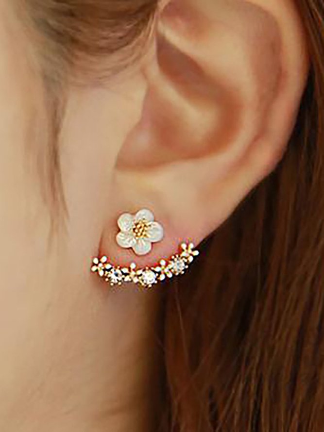 Mädchen Gänseblümchen Blume Ohr