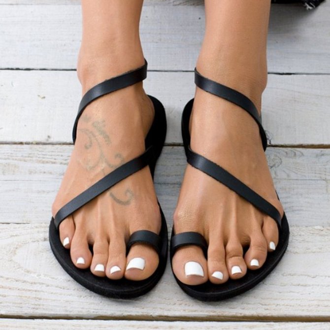 Sandale - Lässig Fashion Sandale