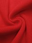 Puffärmel Farbblock Elegant Pullover Bluse