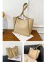 Einfach Unifarben Handtasche