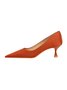Damen minimalistisch Weinglas Absatz Flach Pumps