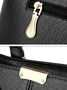 minimalistisch Geprägt Handtasche Pendeln GROSSE KAPAZITÄT Umhängetasche
