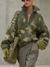 Garn/Wollgarn Lässig Camo Pullover Nein Handschuhe